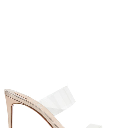 Christian Louboutin Multicolor Calfskin Stiletto Heel Sandals Christian Louboutin