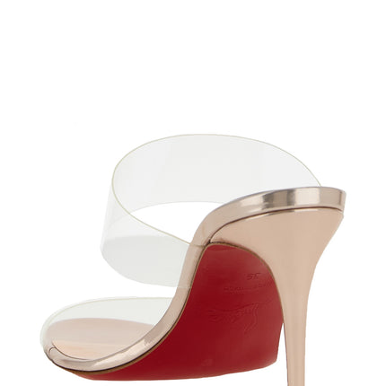 Christian Louboutin Multicolor Calfskin Stiletto Heel Sandals Christian Louboutin