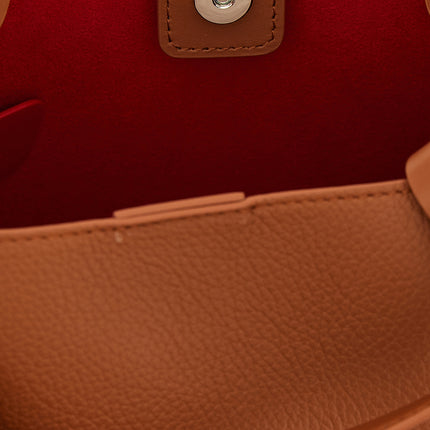 Christian Louboutin Brown Calfskin Tote Bag Christian Louboutin