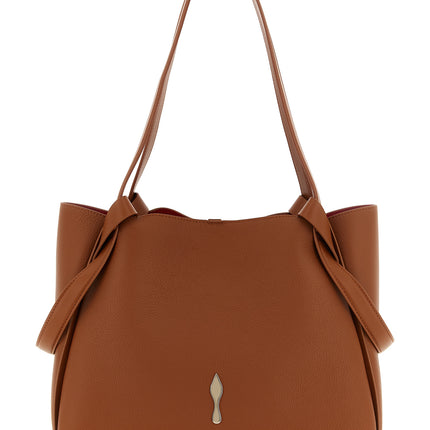 Christian Louboutin Brown Calfskin Tote Bag Christian Louboutin