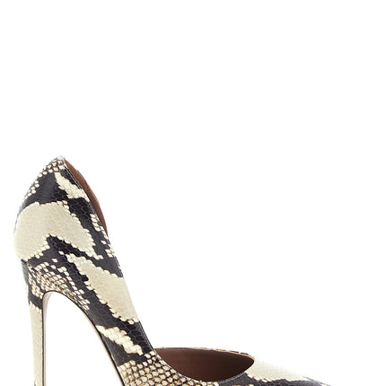 Paris Texas Beige Calfskin High Heel Pumps Paris Texas