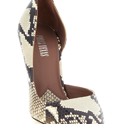 Paris Texas Beige Calfskin High Heel Pumps Paris Texas