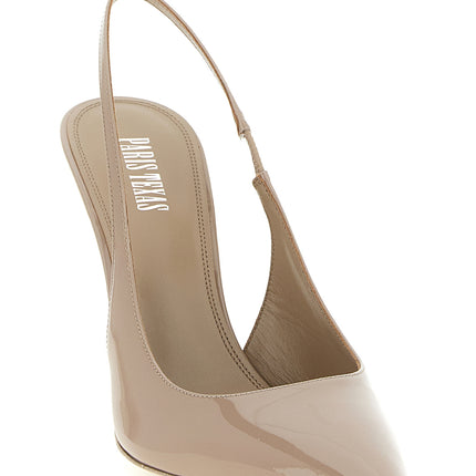 Paris Texas Beige Calfskin High Heel Pumps