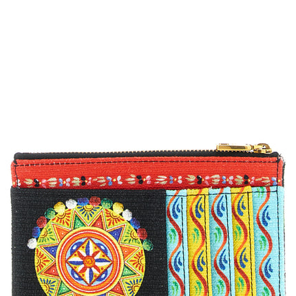 Dolce & Gabbana Multicolor Cotton Cardholder
