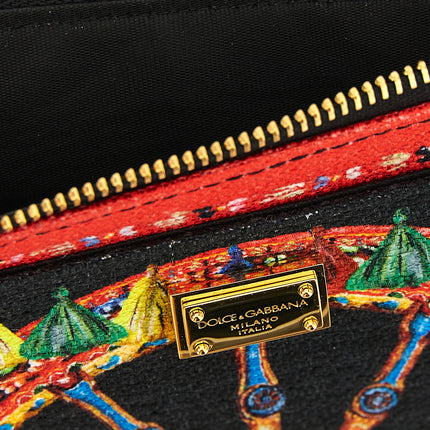 Dolce & Gabbana Multicolor Cotton Cardholder