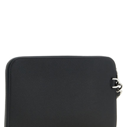 Dolce & Gabbana Black Calfskin Clutch Bag Dolce & Gabbana