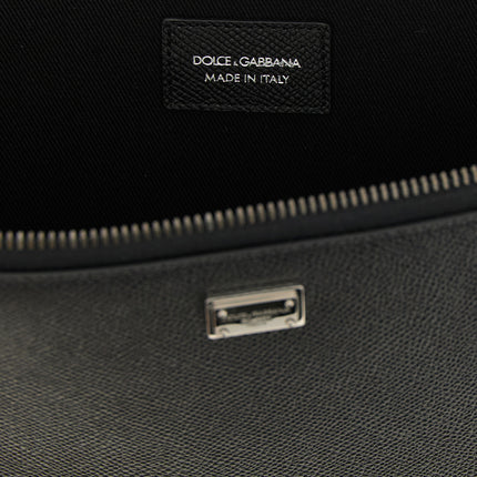Dolce & Gabbana Black Calfskin Clutch Bag Dolce & Gabbana