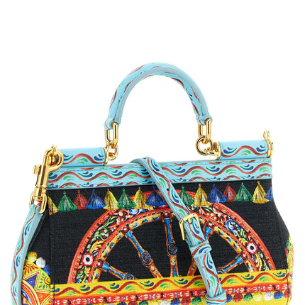 Dolce & Gabbana Multicolor Cotton Handbag Dolce & Gabbana