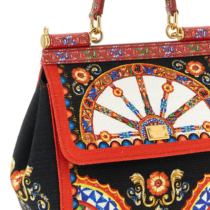 Dolce & Gabbana Multicolor Cotton Handbag Dolce & Gabbana