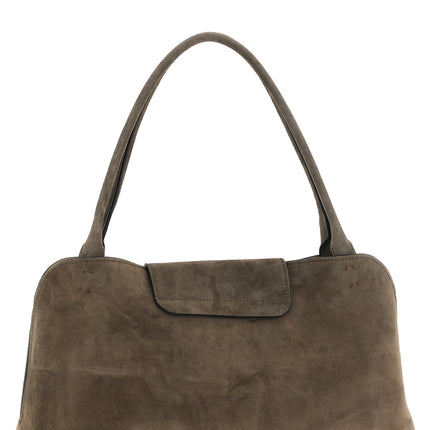 Versace Brown Calfskin Shoulder Bag Versace