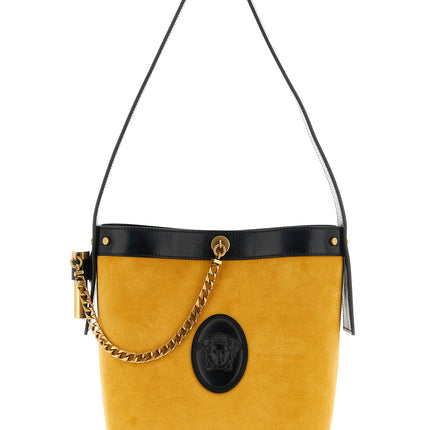 Versace Bicolor Calfskin Shoulder Bag Versace