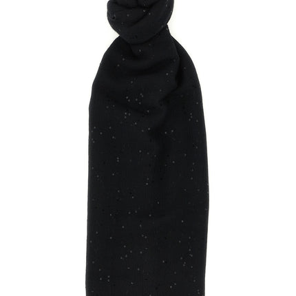 Brunello Cucinelli Black Cashmere Scarf Brunello Cucinelli