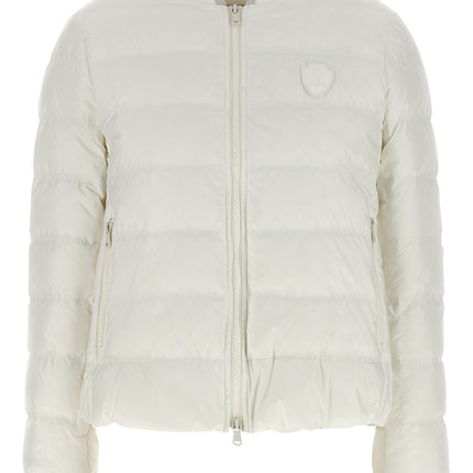Brunello Cucinelli White Polyester Full-Length Jacket Brunello Cucinelli