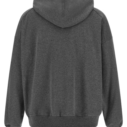 Brunello Cucinelli Gray Cotton Sweatshirt Brunello Cucinelli