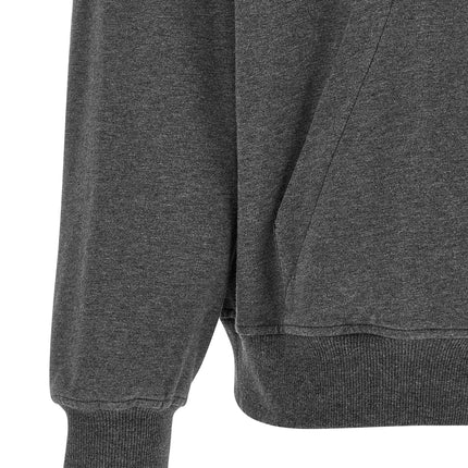 Brunello Cucinelli Gray Cotton Sweatshirt Brunello Cucinelli