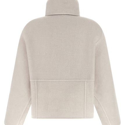 Brunello Cucinelli Gray Virgin Wool Coat Brunello Cucinelli