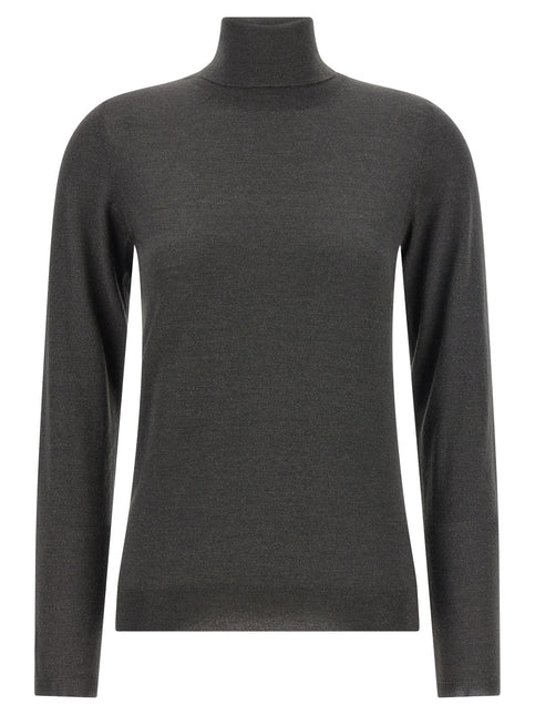 Brunello Cucinelli Gray Cashmere Cardigan Brunello Cucinelli