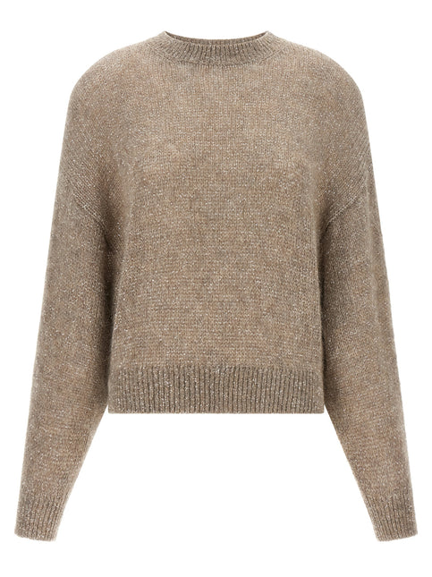 Brunello Cucinelli Beige Polyamide Cardigan Brunello Cucinelli