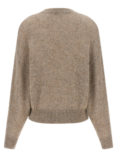 Brunello Cucinelli Beige Polyamide Cardigan Brunello Cucinelli