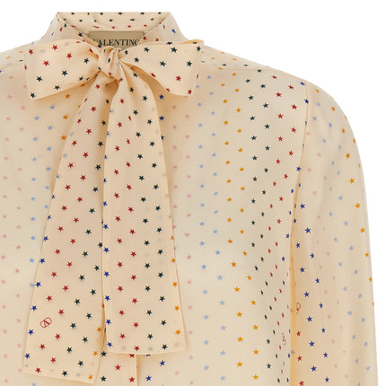 Valentino Garavani Multicolor Silk Blouse Valentino Garavani
