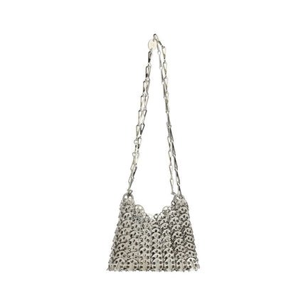 Rabanne Gray Lamb Ovis Aries Aries Shoulder Bag Rabanne