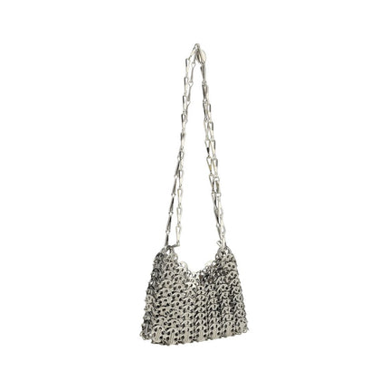 Rabanne Gray Lamb Ovis Aries Aries Shoulder Bag Rabanne