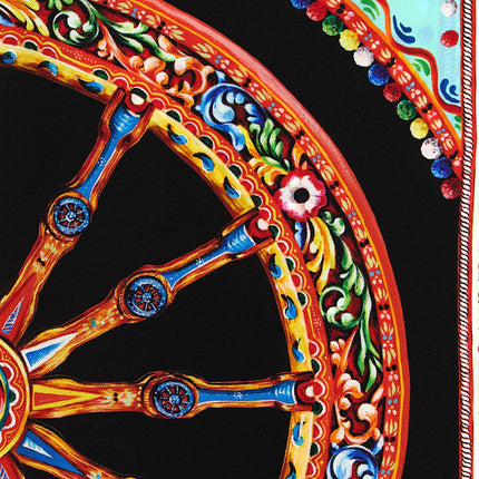 Dolce & Gabbana Multicolor Silk Scarf Dolce & Gabbana