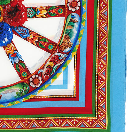 Dolce & Gabbana Multicolor Silk Foulard Dolce & Gabbana
