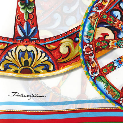 Dolce & Gabbana Multicolor Silk Foulard Dolce & Gabbana
