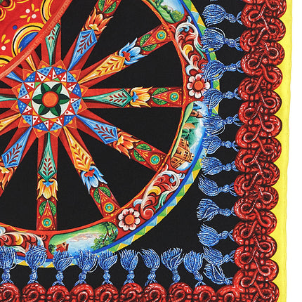 Dolce & Gabbana Multicolor Silk Scarf Dolce & Gabbana