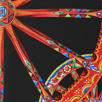 Dolce & Gabbana Multicolor Silk Scarf Dolce & Gabbana