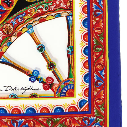 Dolce & Gabbana Multicolor Silk Scarf Dolce & Gabbana