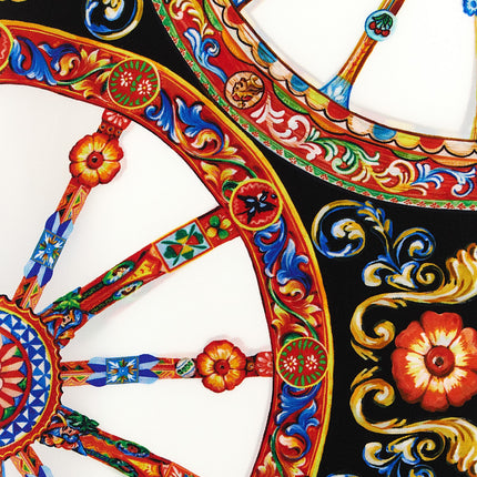 Dolce & Gabbana Multicolor Silk Scarf Dolce & Gabbana