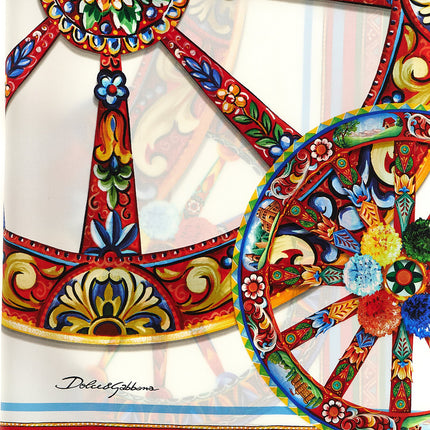 Dolce & Gabbana Multicolor Silk Scarf Dolce & Gabbana