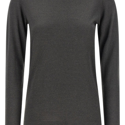 Brunello Cucinelli Gray Cashmere Cardigan Brunello Cucinelli