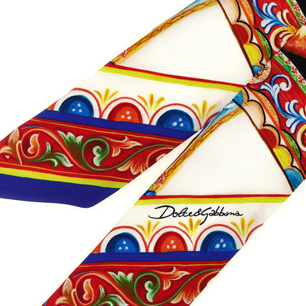 Dolce & Gabbana Multicolor Silk Foulard Dolce & Gabbana