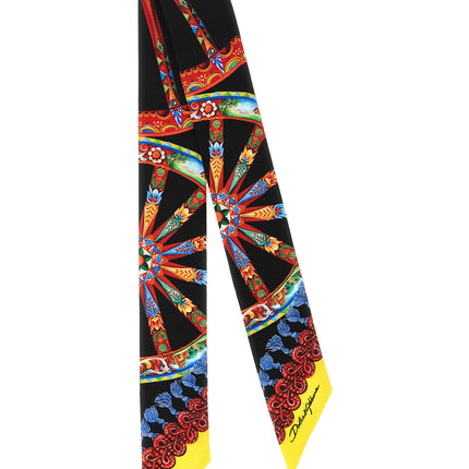 Dolce & Gabbana Multicolor Silk Foulard Dolce & Gabbana