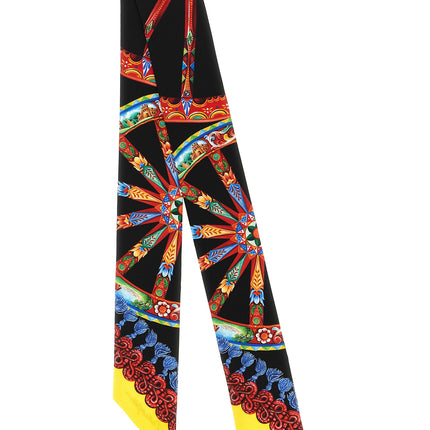 Dolce & Gabbana Multicolor Silk Foulard Dolce & Gabbana
