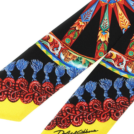 Dolce & Gabbana Multicolor Silk Foulard Dolce & Gabbana