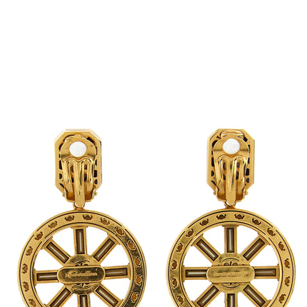 Dolce & Gabbana Multicolor Brass Earrings Dolce & Gabbana