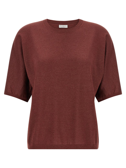 Brunello Cucinelli Bordeaux Cashmere Cardigan Brunello Cucinelli