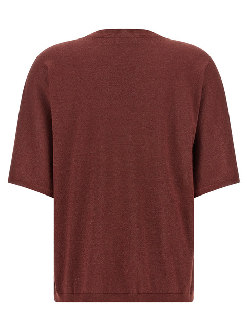 Brunello Cucinelli Bordeaux Cashmere Cardigan Brunello Cucinelli