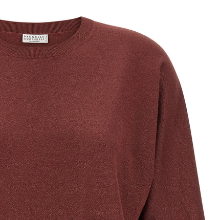 Brunello Cucinelli Bordeaux Cashmere Cardigan Brunello Cucinelli