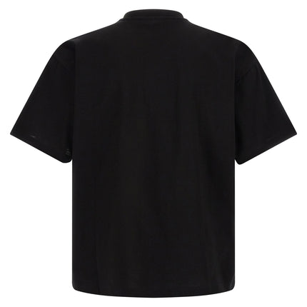 Versace Black Cotton T-Shirt Versace