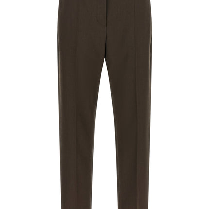 Brunello Cucinelli Brown Virgin Wool Dress Pants Brunello Cucinelli