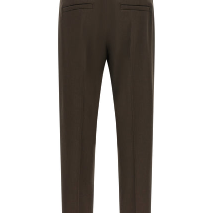 Brunello Cucinelli Brown Virgin Wool Dress Pants Brunello Cucinelli