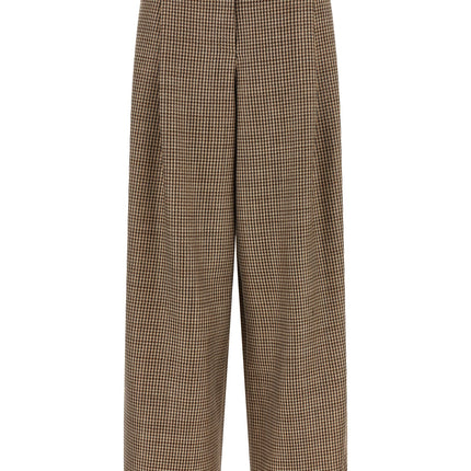 Brunello Cucinelli Brown Virgin Wool Flared Pants Brunello Cucinelli