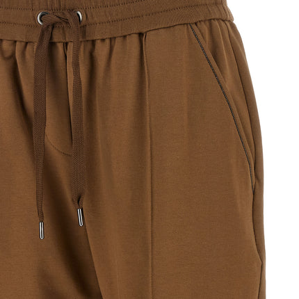 Brunello Cucinelli Brown Cotton Joggers (Workout Pants) Brunello Cucinelli