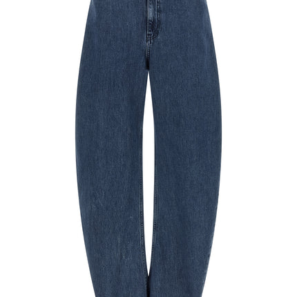 ROTATE BIRGER CHRISTENSEN Blue Organic Cotton Relaxed Fit Jeans ROTATE BIRGER CHRISTENSEN