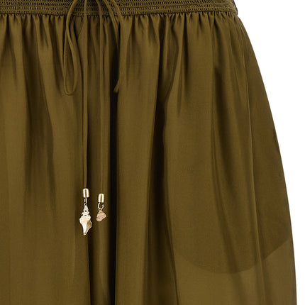 Zimmermann Bicolor Silk Casual Pants Zimmermann